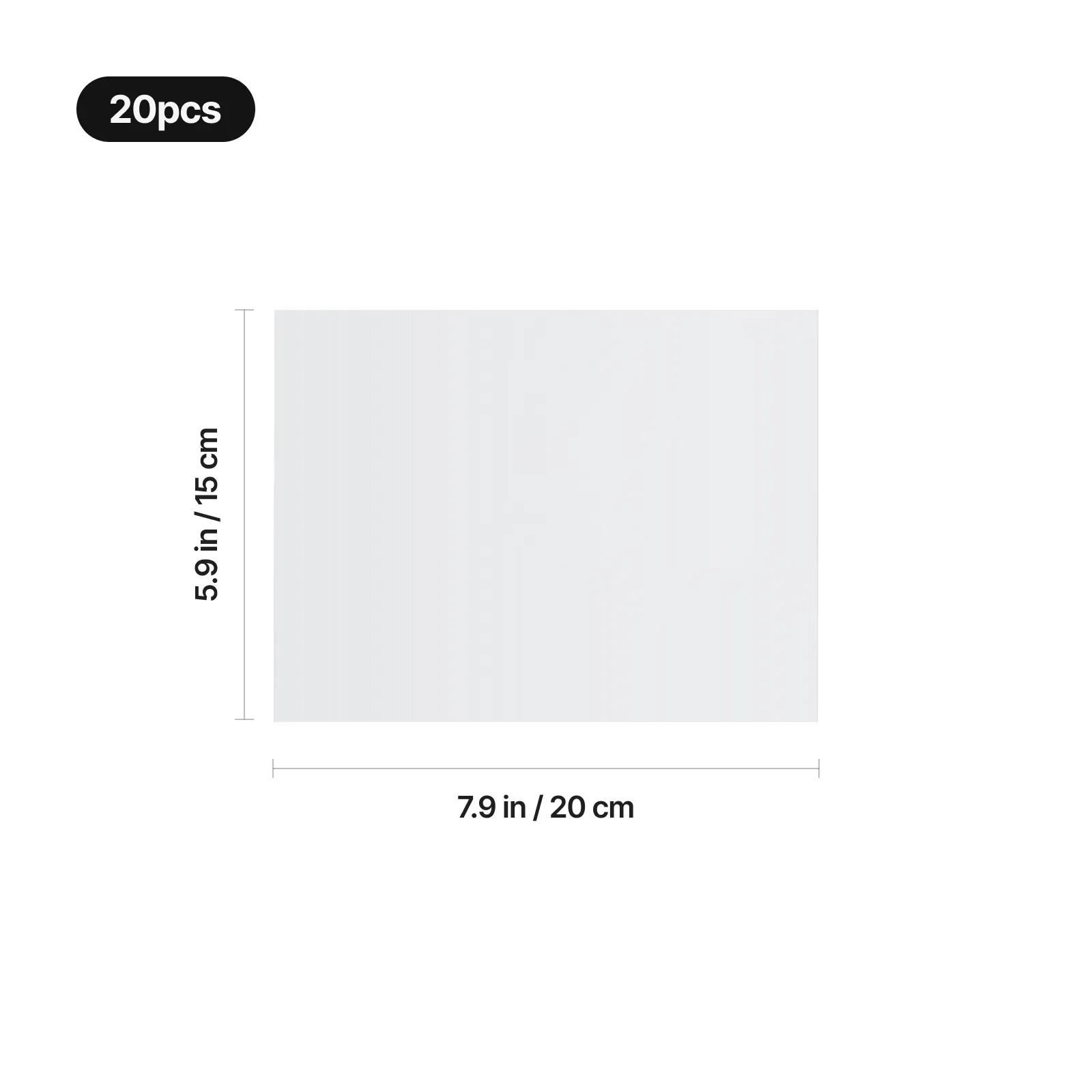 Lenticular Printing Material Product Dimensions